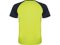 Спортивная футболка Indianapolis мужская, неоновый желтый/нэйви